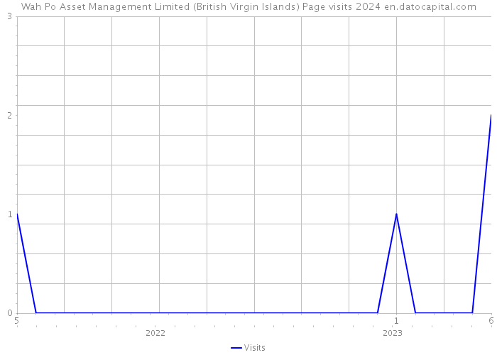 Wah Po Asset Management Limited (British Virgin Islands) Page visits 2024 