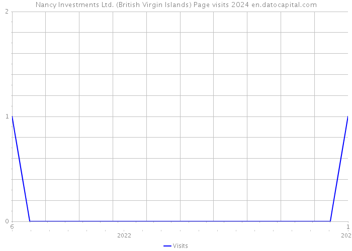 Nancy Investments Ltd. (British Virgin Islands) Page visits 2024 