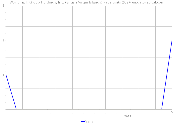 Worldmark Group Holdings, Inc. (British Virgin Islands) Page visits 2024 