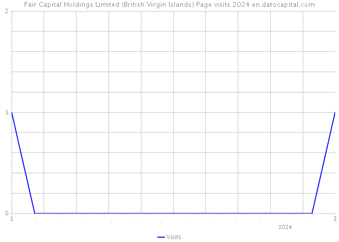 Fair Capital Holdings Limited (British Virgin Islands) Page visits 2024 