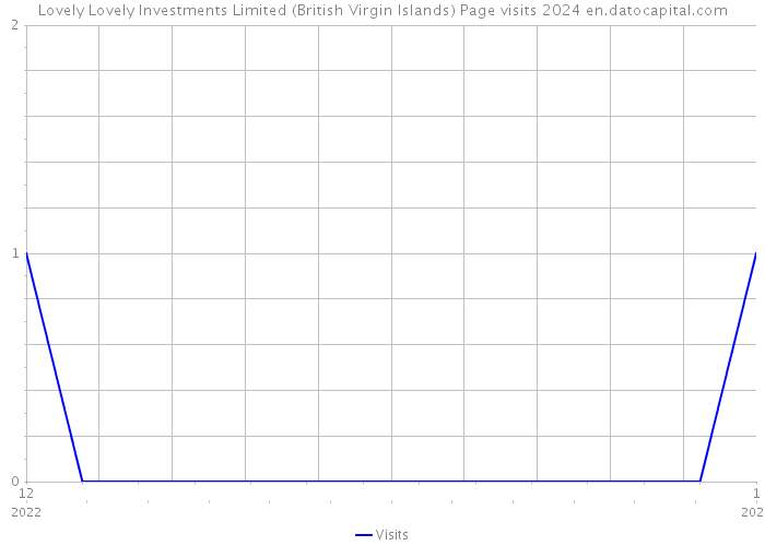 Lovely Lovely Investments Limited (British Virgin Islands) Page visits 2024 