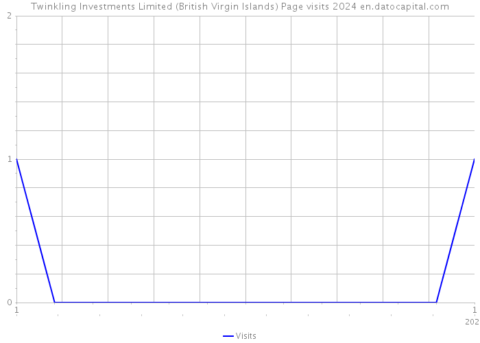 Twinkling Investments Limited (British Virgin Islands) Page visits 2024 