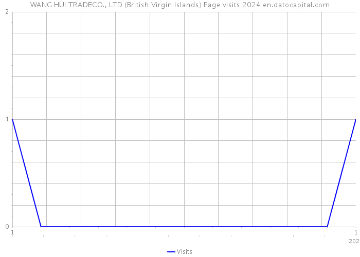 WANG HUI TRADECO., LTD (British Virgin Islands) Page visits 2024 