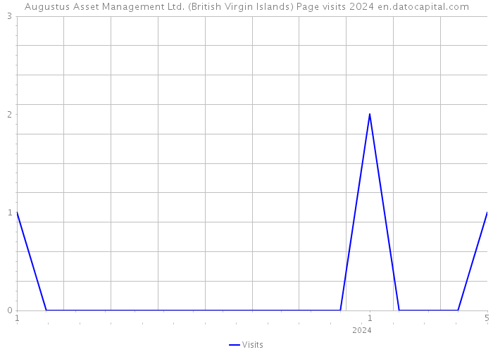 Augustus Asset Management Ltd. (British Virgin Islands) Page visits 2024 