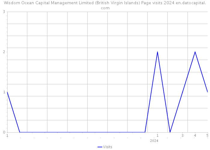 Wisdom Ocean Capital Management Limited (British Virgin Islands) Page visits 2024 