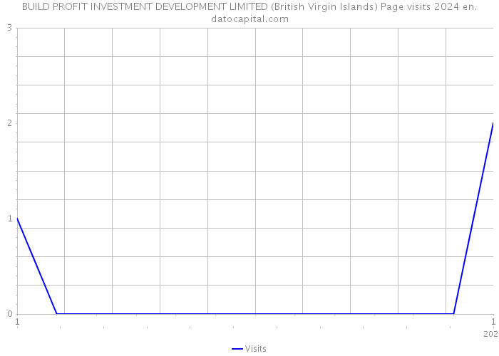 BUILD PROFIT INVESTMENT DEVELOPMENT LIMITED (British Virgin Islands) Page visits 2024 