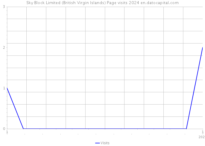 Sky Block Limited (British Virgin Islands) Page visits 2024 