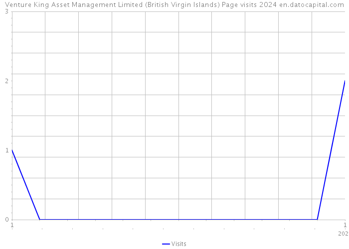 Venture King Asset Management Limited (British Virgin Islands) Page visits 2024 
