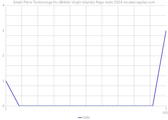 Smart Fibre Technology Inc (British Virgin Islands) Page visits 2024 