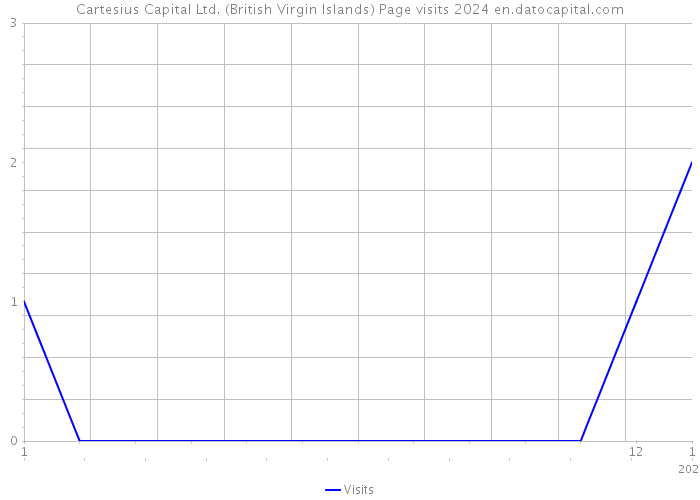 Cartesius Capital Ltd. (British Virgin Islands) Page visits 2024 