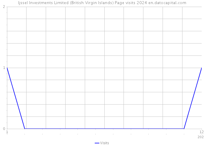 Ijssel Investments Limited (British Virgin Islands) Page visits 2024 