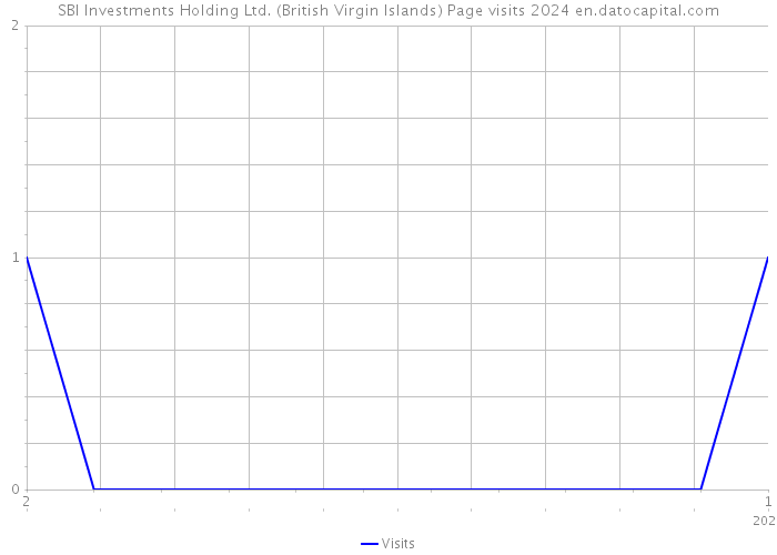 SBI Investments Holding Ltd. (British Virgin Islands) Page visits 2024 