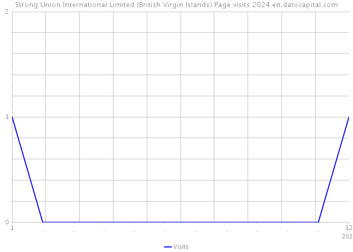 Strong Union International Limited (British Virgin Islands) Page visits 2024 
