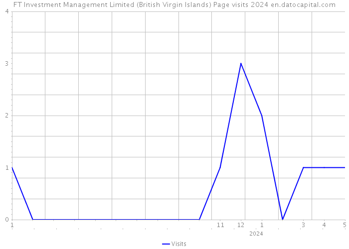 FT Investment Management Limited (British Virgin Islands) Page visits 2024 