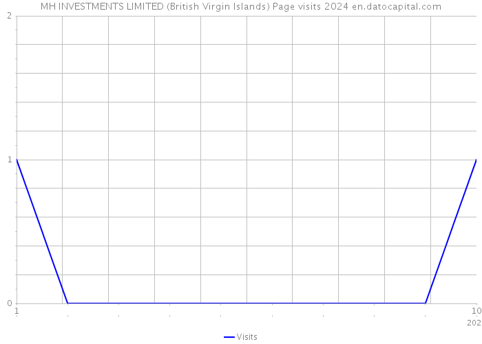 MH INVESTMENTS LIMITED (British Virgin Islands) Page visits 2024 