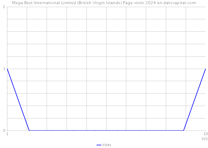 Mega Best International Limited (British Virgin Islands) Page visits 2024 