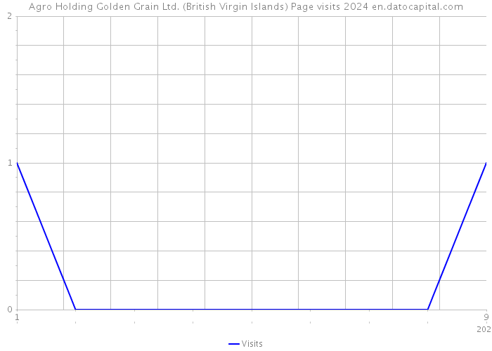 Agro Holding Golden Grain Ltd. (British Virgin Islands) Page visits 2024 