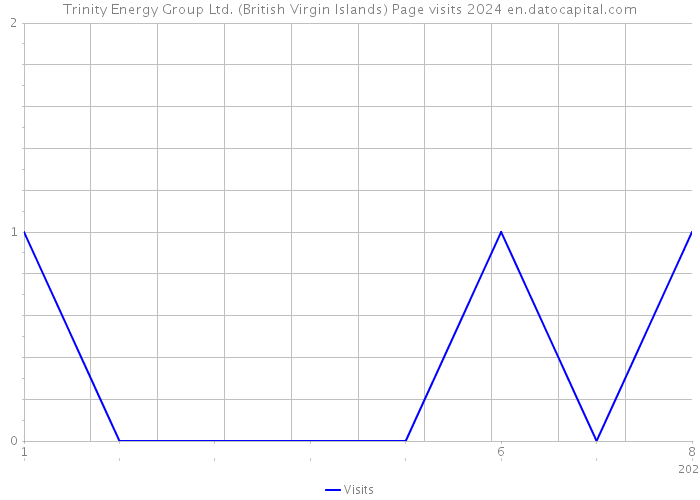 Trinity Energy Group Ltd. (British Virgin Islands) Page visits 2024 
