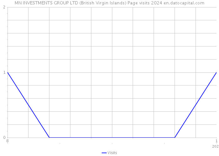 MN INVESTMENTS GROUP LTD (British Virgin Islands) Page visits 2024 