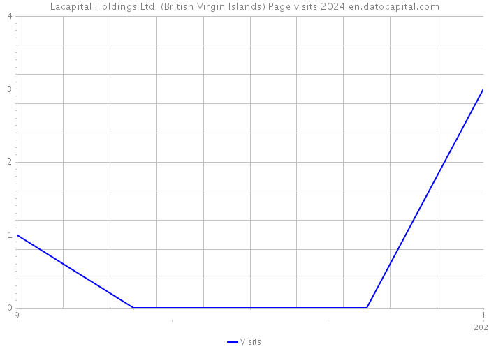 Lacapital Holdings Ltd. (British Virgin Islands) Page visits 2024 