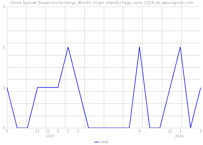 China Special Situations Holdings (British Virgin Islands) Page visits 2024 
