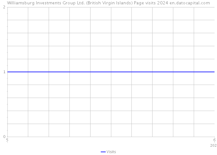Williamsburg Investments Group Ltd. (British Virgin Islands) Page visits 2024 