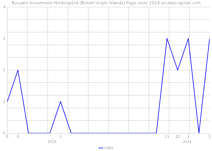 Buoyant Investment HoldingsLtd (British Virgin Islands) Page visits 2024 