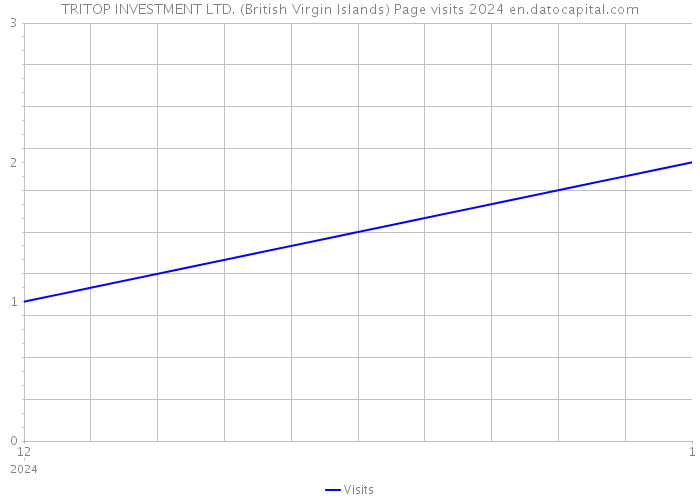 TRITOP INVESTMENT LTD. (British Virgin Islands) Page visits 2024 