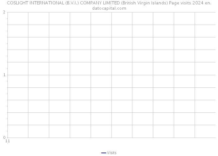 COSLIGHT INTERNATIONAL (B.V.I.) COMPANY LIMITED (British Virgin Islands) Page visits 2024 