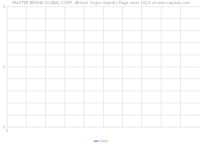 MASTER BRAND GLOBAL CORP. (British Virgin Islands) Page visits 2024 