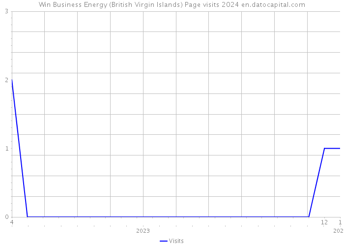 Win Business Energy (British Virgin Islands) Page visits 2024 
