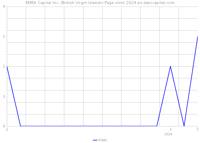 EMEA Capital Inc. (British Virgin Islands) Page visits 2024 