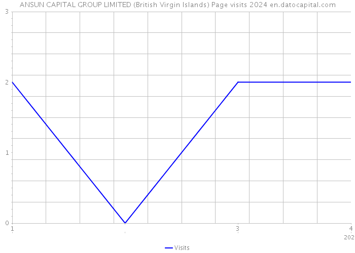 ANSUN CAPITAL GROUP LIMITED (British Virgin Islands) Page visits 2024 