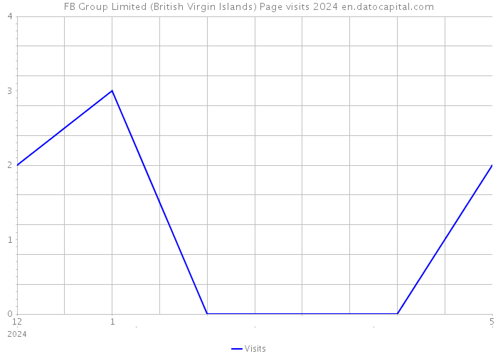 FB Group Limited (British Virgin Islands) Page visits 2024 