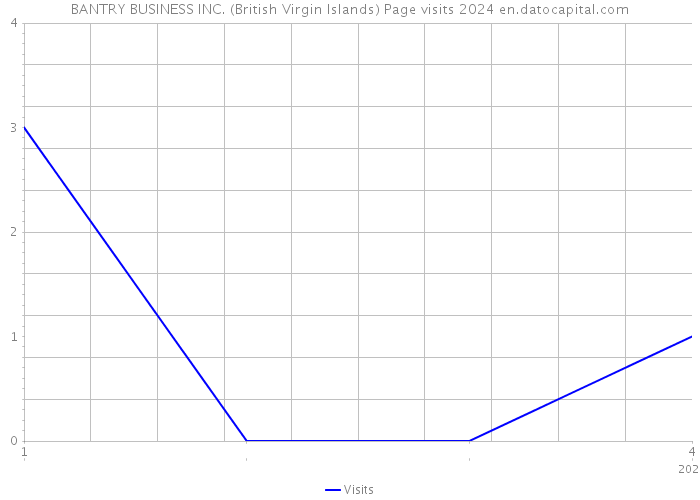 BANTRY BUSINESS INC. (British Virgin Islands) Page visits 2024 