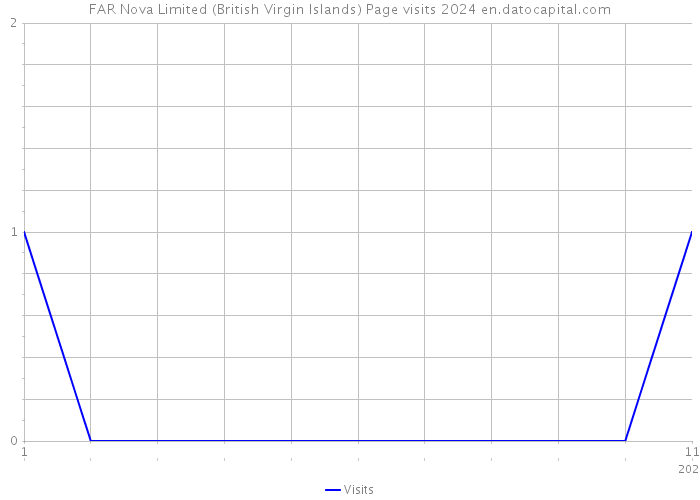 FAR Nova Limited (British Virgin Islands) Page visits 2024 
