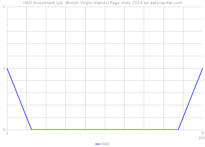 NAD Investment Ltd. (British Virgin Islands) Page visits 2024 