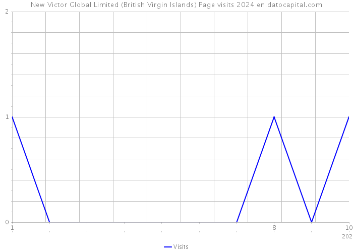 New Victor Global Limited (British Virgin Islands) Page visits 2024 