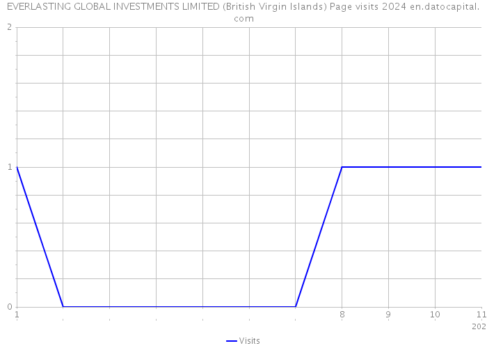 EVERLASTING GLOBAL INVESTMENTS LIMITED (British Virgin Islands) Page visits 2024 