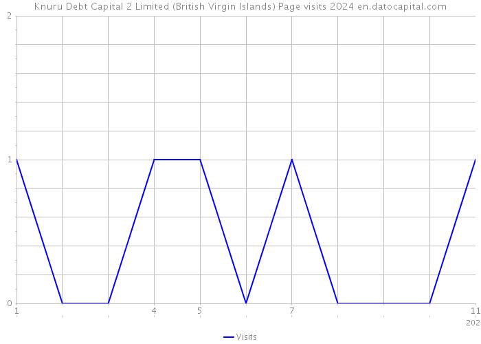 Knuru Debt Capital 2 Limited (British Virgin Islands) Page visits 2024 