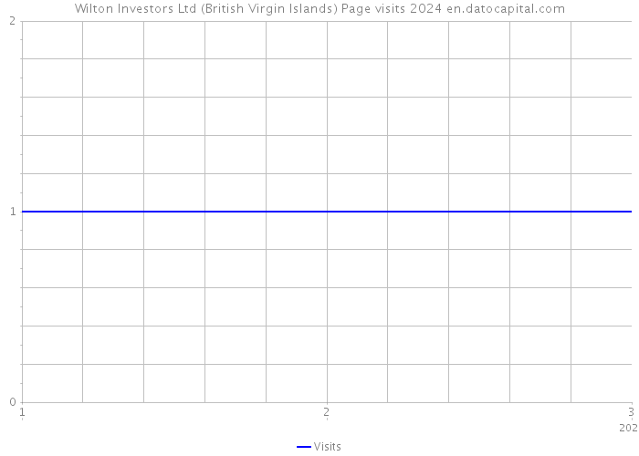 Wilton Investors Ltd (British Virgin Islands) Page visits 2024 