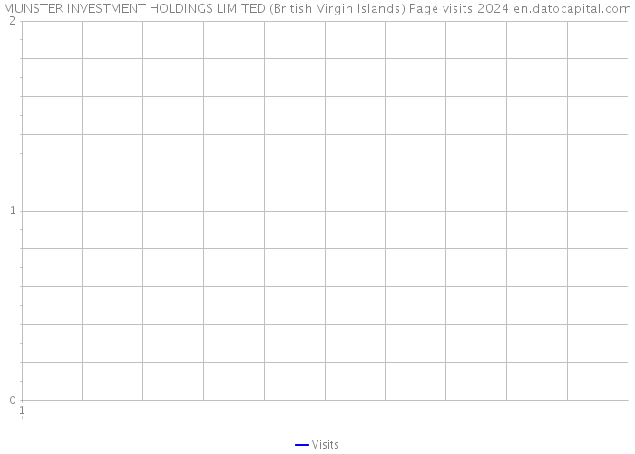 MUNSTER INVESTMENT HOLDINGS LIMITED (British Virgin Islands) Page visits 2024 