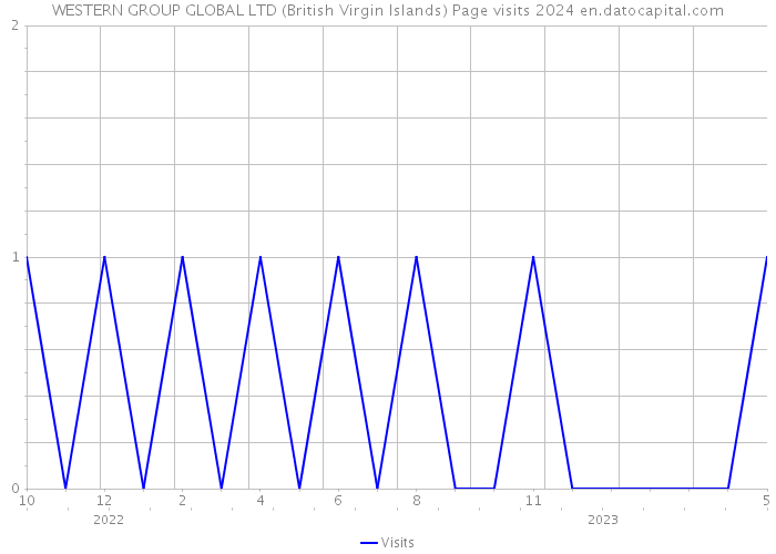 WESTERN GROUP GLOBAL LTD (British Virgin Islands) Page visits 2024 