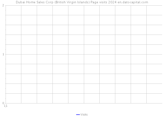 Dubai Home Sales Corp (British Virgin Islands) Page visits 2024 