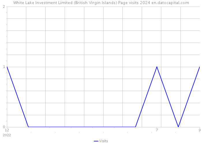 White Lake Investment Limited (British Virgin Islands) Page visits 2024 