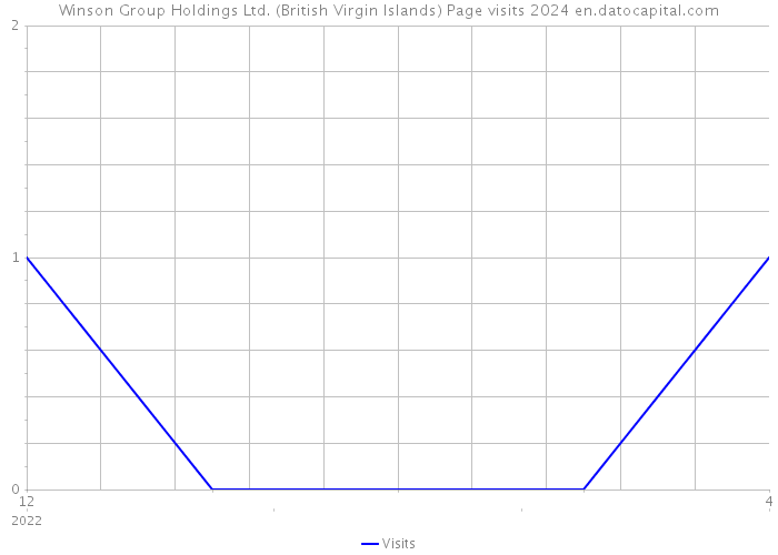 Winson Group Holdings Ltd. (British Virgin Islands) Page visits 2024 