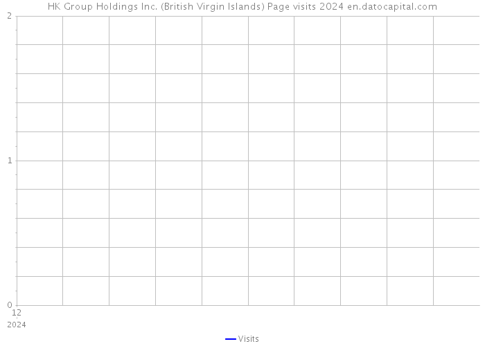 HK Group Holdings Inc. (British Virgin Islands) Page visits 2024 