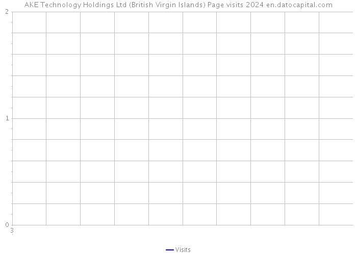 AKE Technology Holdings Ltd (British Virgin Islands) Page visits 2024 