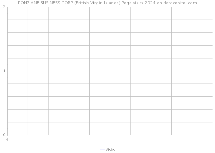 PONZIANE BUSINESS CORP (British Virgin Islands) Page visits 2024 