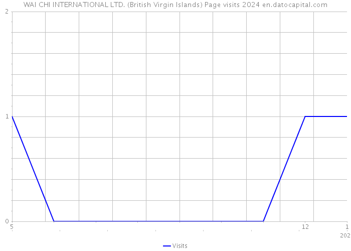 WAI CHI INTERNATIONAL LTD. (British Virgin Islands) Page visits 2024 